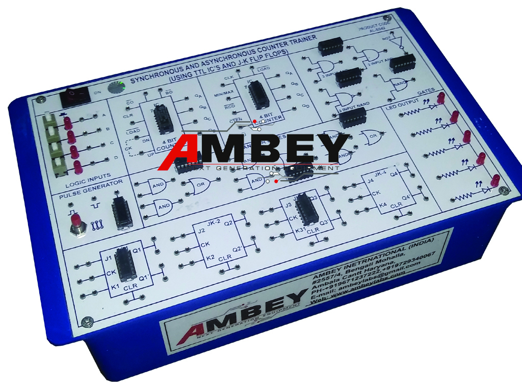 AL-E042 SYNCHRONOUS AND ASYNCHRONOUS COUNTER TRAINER