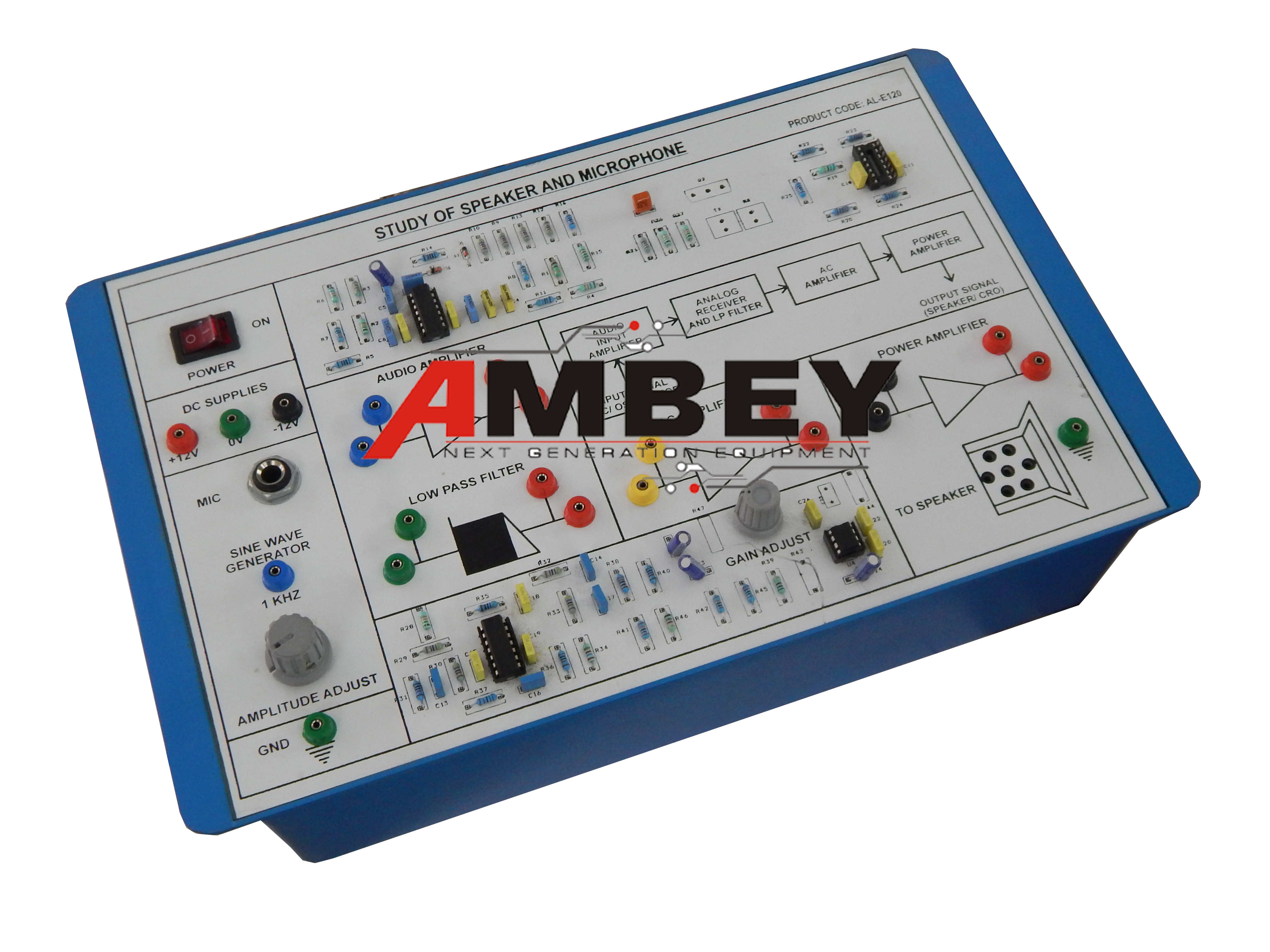 AL-E120 MICROPHONE AND SPEAKER TRAINER