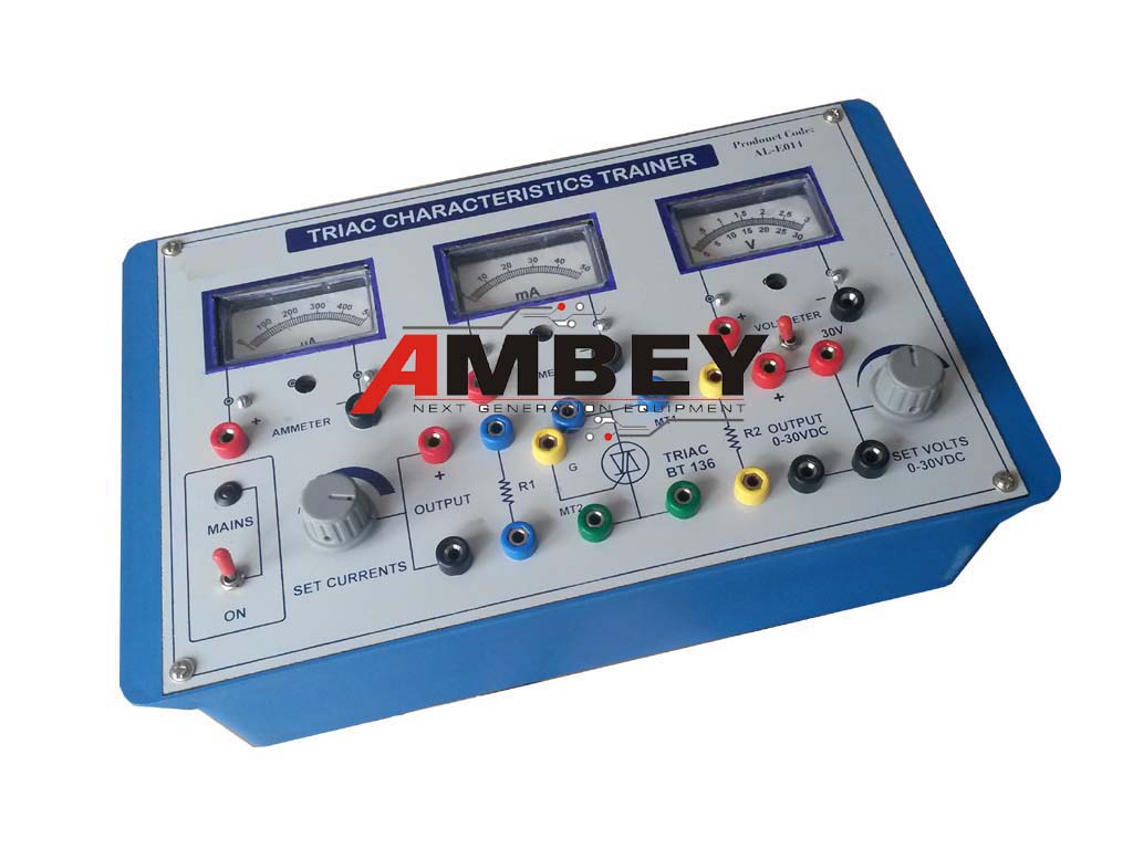 AL-E014A TRIAC CHARACTERISTICS TRAINER (ANALOG)