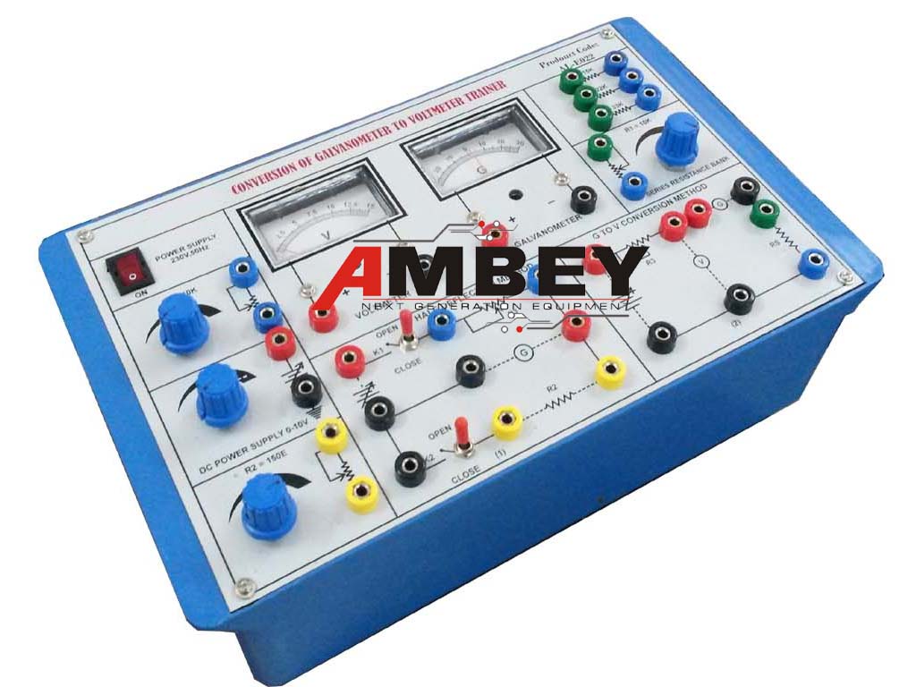 AL-E022 CONVERSION OF GALVANOMETER TO VOLTMETER