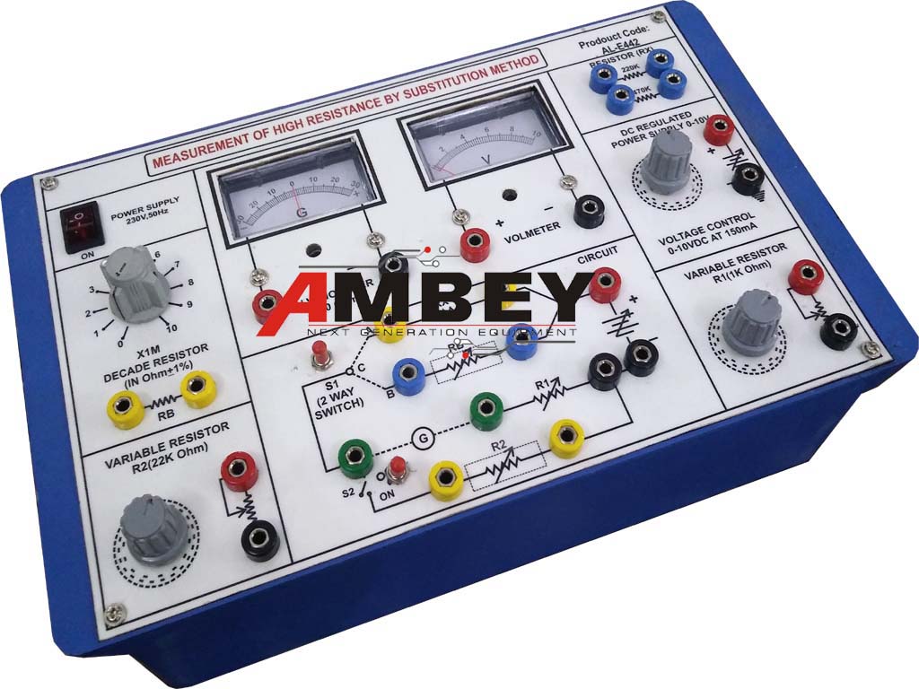 AL-E363 HIGH RESISTANCE BY SUBSTITUTION METHOD TRAINER
