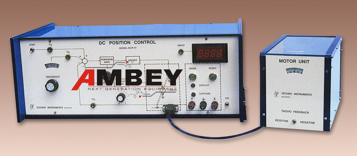 AL-E536 DC POSITION SERVO CONTROL SYSTEM TRAINER